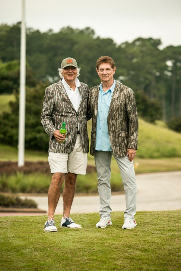 David Blanton and Bill Jordan wearing their Perfect Pattern Sportcoats