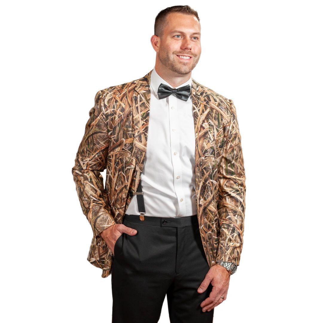 Mens camo 2025 sport coat