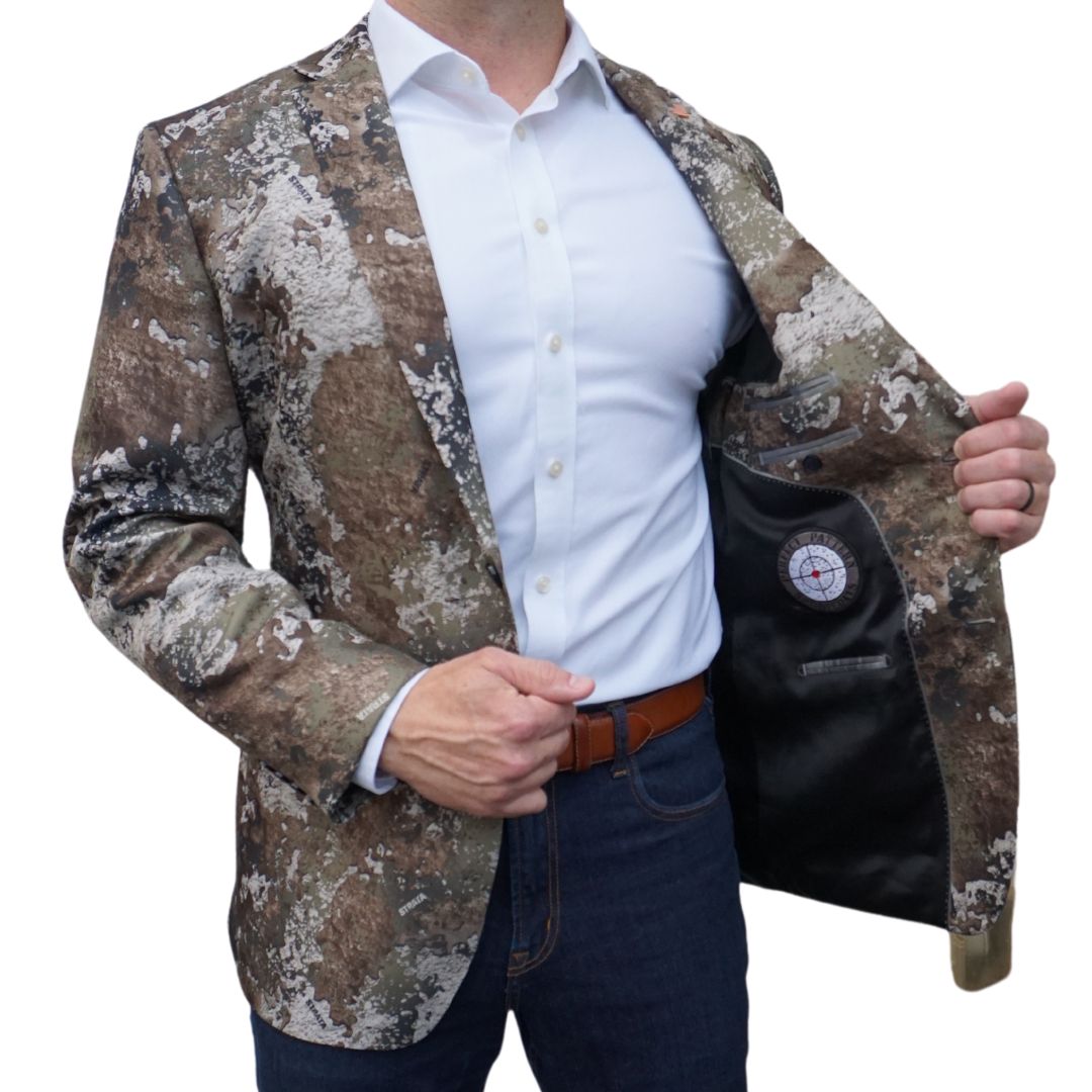 TrueTimber® STRATA Camouflage Blazer for Men – Perfect Pattern Sportcoats