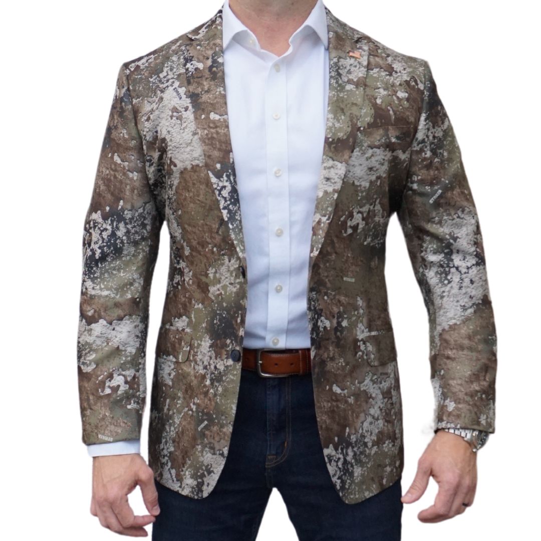 TrueTimber® STRATA Camouflage Blazer for Men – Perfect Pattern Sportcoats